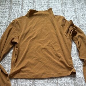 Lululemon all aligned mock neck Long Sleeve Top